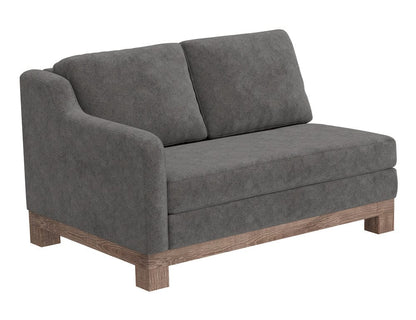 IFD  - Samba  - Wooden Frame & Base, Sectional  - Gray  - IUP298-LOV-LF-121 view 1