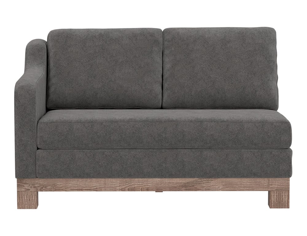 IFD  - Samba  - Wooden Frame & Base, Sectional  - Gray  - IUP298-LOV-LF-121 view 2