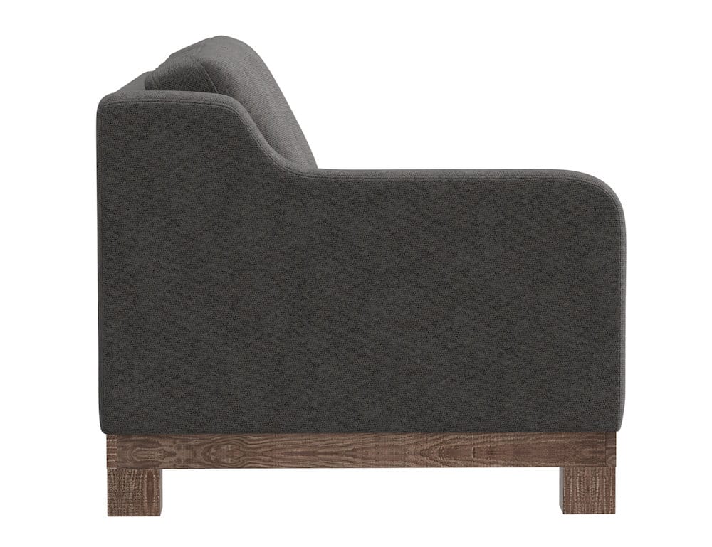 IFD  - Samba  - Wooden Frame & Base, Sectional  - Gray  - IUP298-LOV-LF-121 view 3