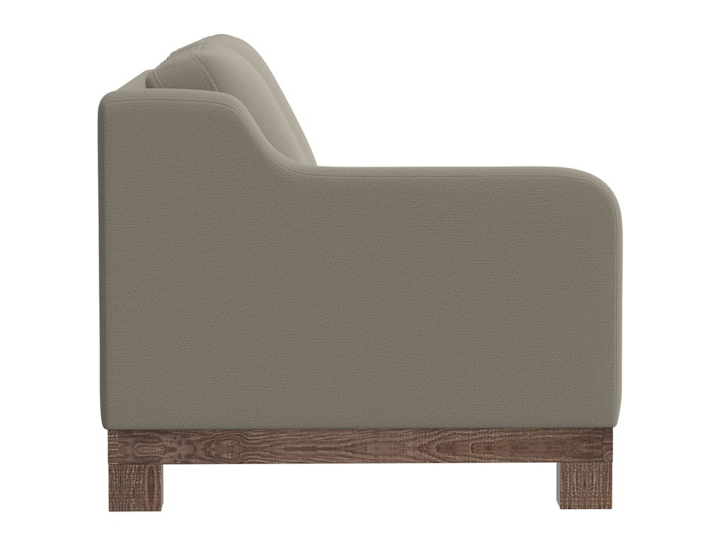 IFD  - Samba  - Wooden Frame & Base, Sectional  - Gray  - IUP298-LOV-LF-151 view 3