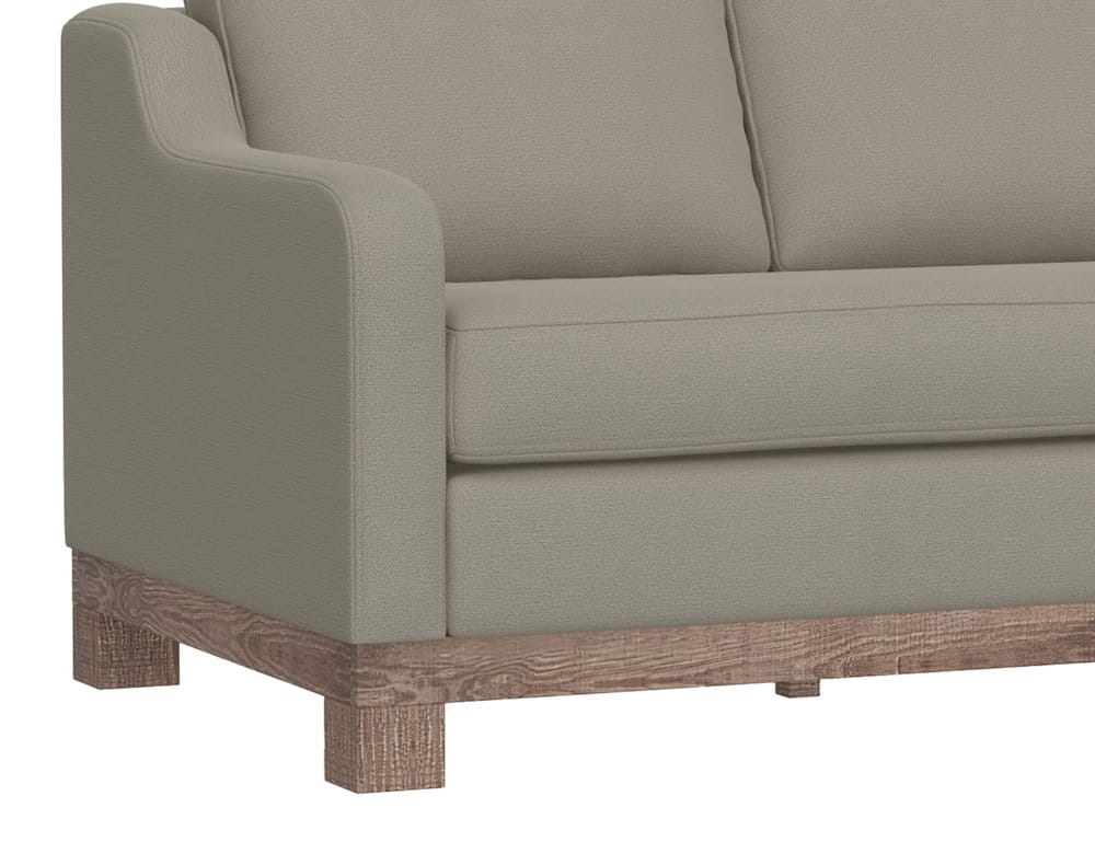 IFD  - Samba  - Wooden Frame & Base, Sectional  - Gray  - IUP298-LOV-LF-151 view 6