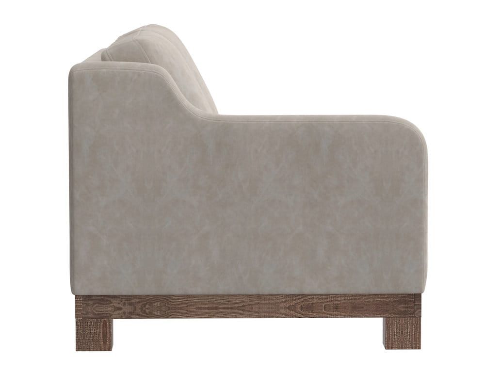IFD  - Samba  - Wooden Frame & Base, Sectional  - Gray  - IUP298-LOV-LF-210 view 3