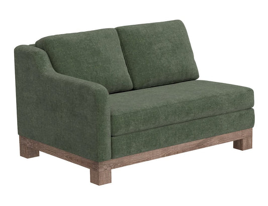 IFD  - Samba  - Wooden Frame & Base, Sectional  - Green  - IUP298-LOV-LF-111 view 1