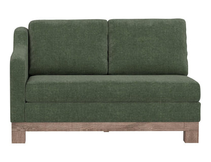 IFD  - Samba  - Wooden Frame & Base, Sectional  - Green  - IUP298-LOV-LF-111 view 2