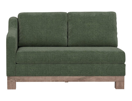 IFD  - Samba  - Wooden Frame & Base, Sectional  - Green  - IUP298-LOV-LF-111 view 2