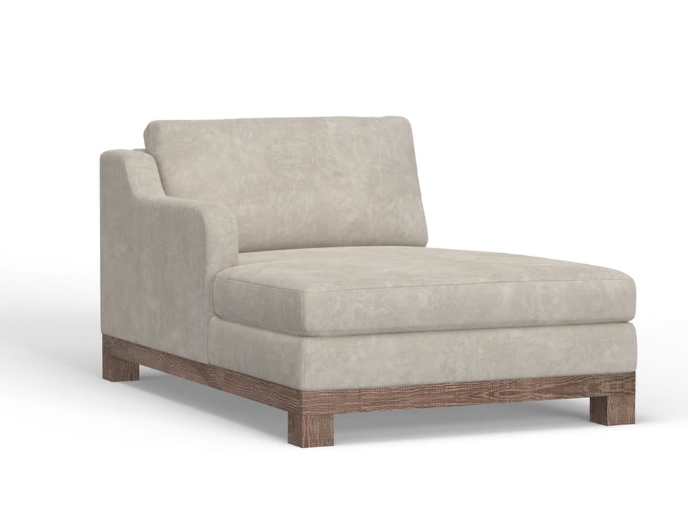 IFD  - Samba  - Wooden Frame & Base, Sectional Left Chaise  - Gray  - IUP298-CSE-LF-210 view 1