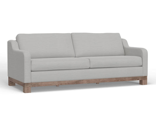 IFD  - Samba  - Wooden Frame & Base, Two-Cushion Sofa  - Beige  - IUP298-SOF-131-A view 1