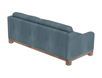 IFD  - Samba  - Wooden Frame & Base, Two-Cushion Sofa  - Blue  - IUP298-SOF-233 view 3