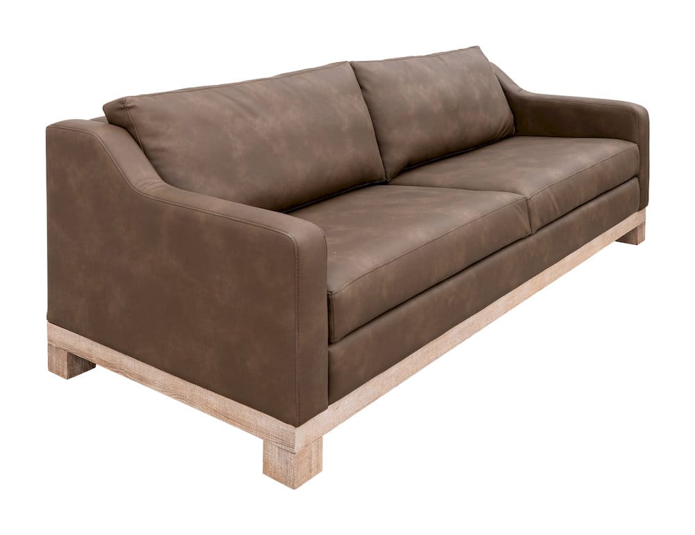 IFD  - Samba  - Wooden Frame & Base, Two-Cushion Sofa  - Brown  - IUP298-SOF-231 view 1