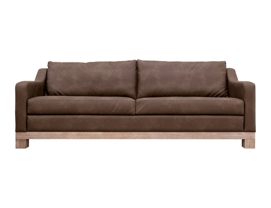 IFD  - Samba  - Wooden Frame & Base, Two-Cushion Sofa  - Brown  - IUP298-SOF-231 view 2