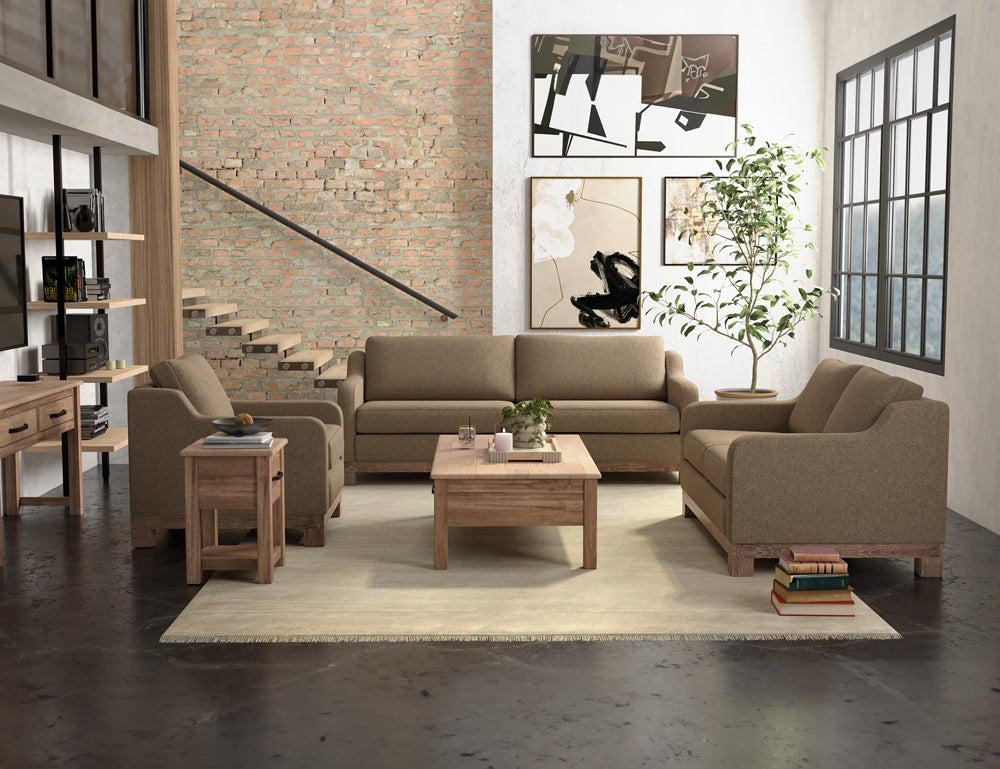 IFD - Samba - Wooden Frame & Base, Two-Cushion Sofa - IUP298-SOF-152-A view 2