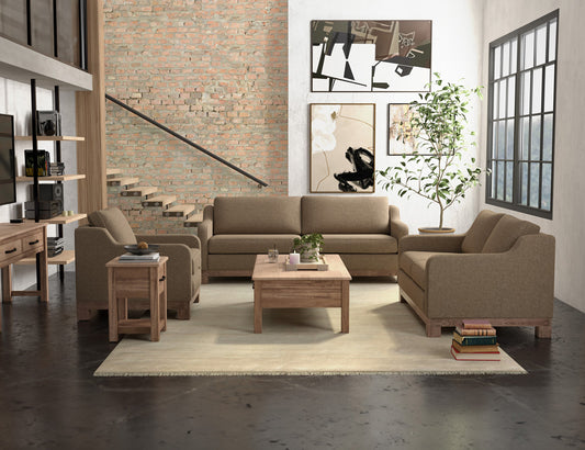 IFD - Samba - Wooden Frame & Base, Two-Cushion Sofa - IUP298-SOF-152-A view 2