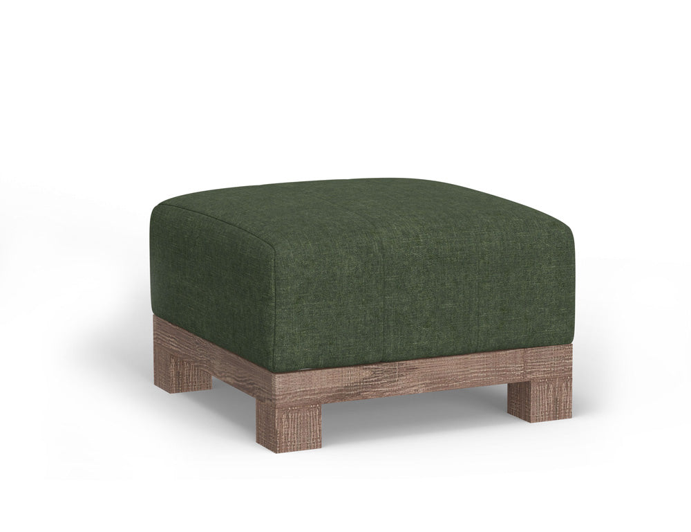 IFD - Samba - Wooden Frame & Base, Upholstered Square Ottoman - IUP298-OTT-111 view 1