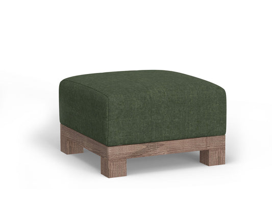 IFD - Samba - Wooden Frame & Base, Upholstered Square Ottoman - IUP298-OTT-111 view 1