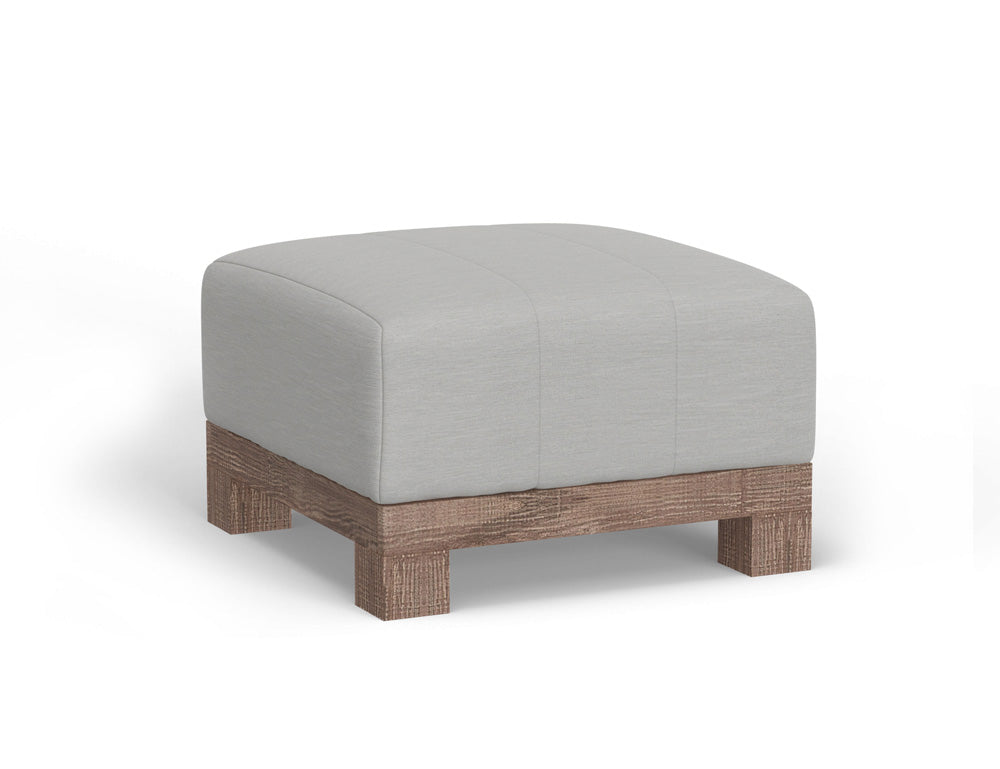 IFD - Samba - Wooden Frame & Base, Upholstered Square Ottoman - IUP298-OTT-131 view 1