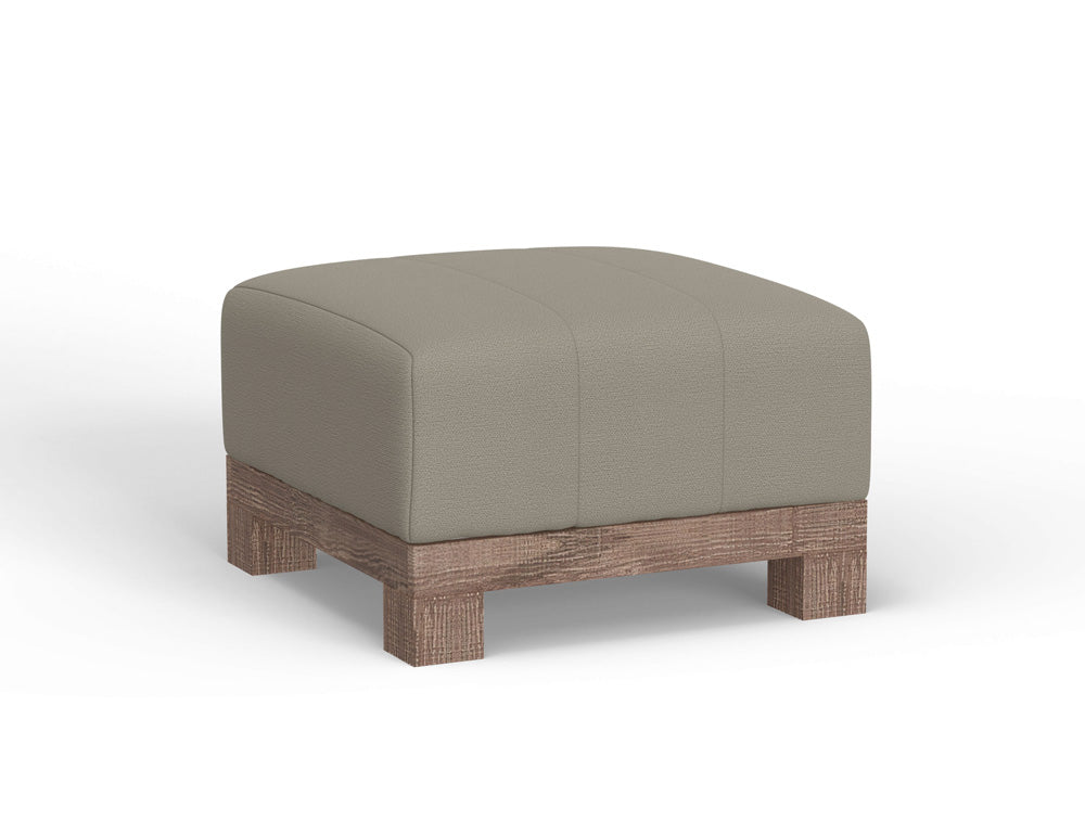 IFD - Samba - Wooden Frame & Base, Upholstered Square Ottoman - IUP298-OTT-151 view 1
