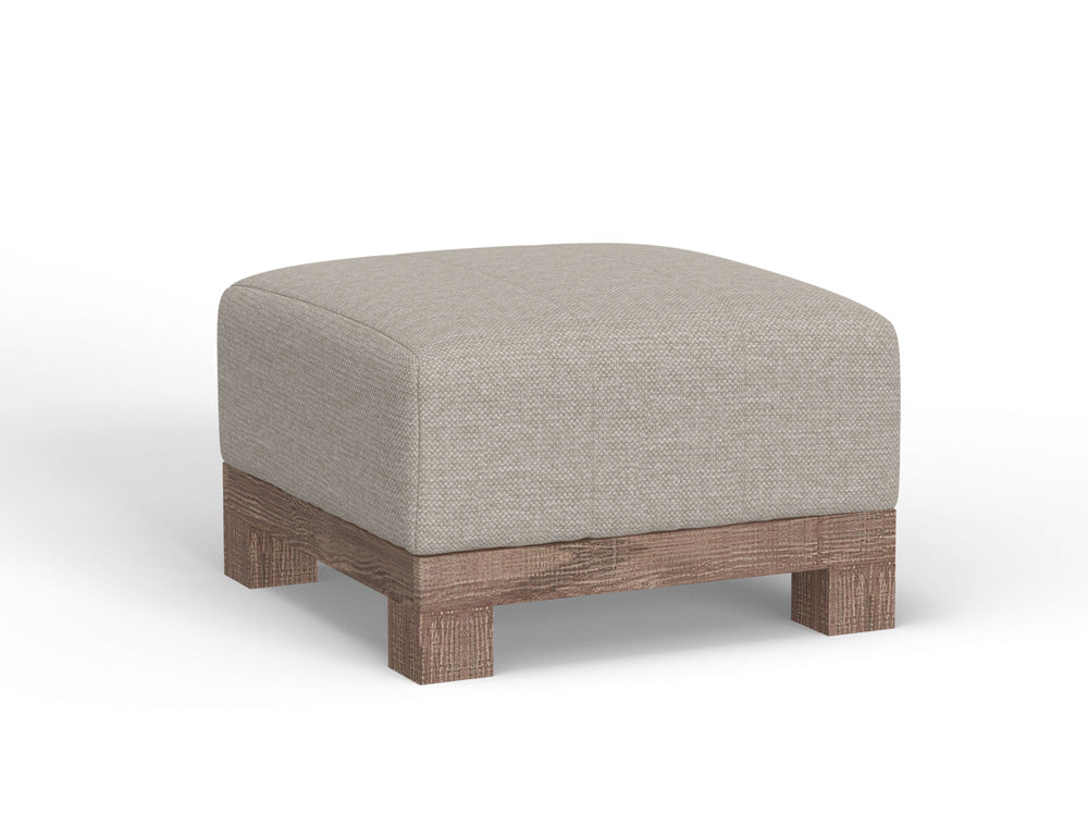 IFD - Samba - Wooden Frame & Base, Upholstered Square Ottoman - IUP298-OTT-161 view 1
