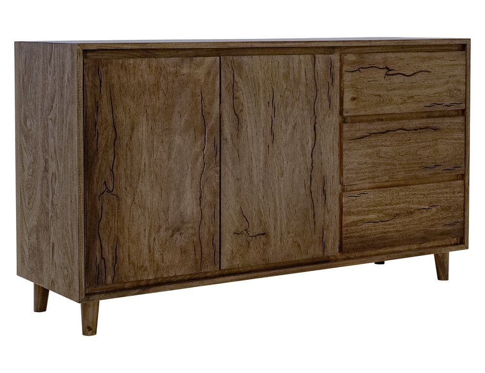 IFD - Savia - 3 Drawer & 2 Door, Console in Brown - IFD7101CNS view 1