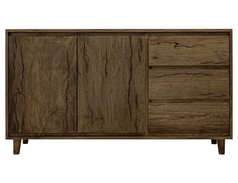 IFD - Savia - 3 Drawer & 2 Door, Console in Brown - IFD7101CNS view 2