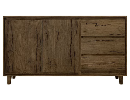 IFD - Savia - 3 Drawer & 2 Door, Console in Brown - IFD7101CNS view 2