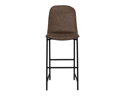 IFD  - Seating  - Wooden Frame & Metal Base, Barstool 30"  - Brown/Black  - IUP803-BST30-212 view 2