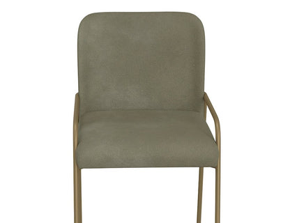 IFD  - Seating  - Wooden Frame & Metal Base, Barstool 30"  - Green/Gold  - IUP800-BST30-232 view 5