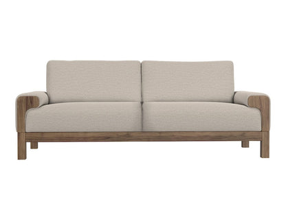 IFD  - Sedona  - Wooden Frame & Base 2 cushions, Sofa  - Beige  - IUP966-SOF-161-A view 2