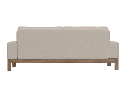 IFD  - Sedona  - Wooden Frame & Base 2 cushions, Sofa  - Beige  - IUP966-SOF-161-A view 3