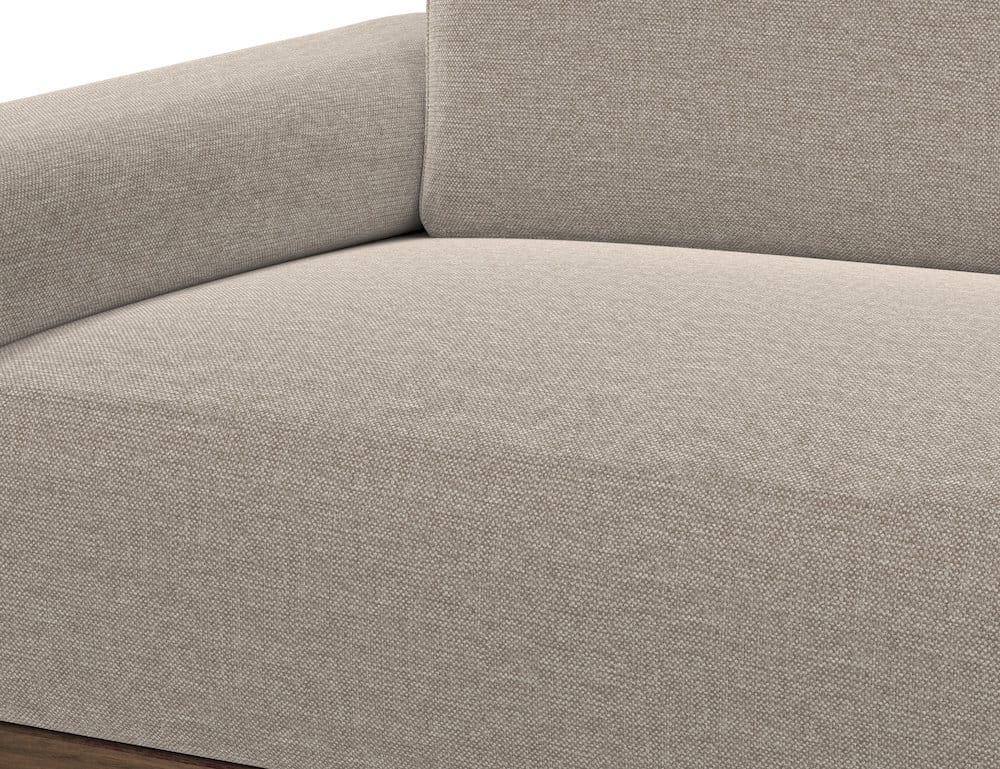 IFD  - Sedona  - Wooden Frame & Base 2 cushions, Sofa  - Beige  - IUP966-SOF-161-A view 5