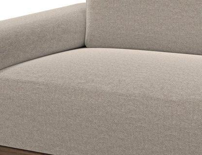 IFD  - Sedona  - Wooden Frame & Base 2 cushions, Sofa  - Beige  - IUP966-SOF-161-A view 5