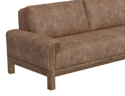 IFD  - Sedona  - Wooden Frame & Base, Armchair  - Brown  - IUP966-ACH-214 view 6