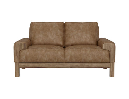 IFD  - Sedona  - Wooden Frame & Base, Loveseat  - Cognac  - IUP966-LOV-202 view 2