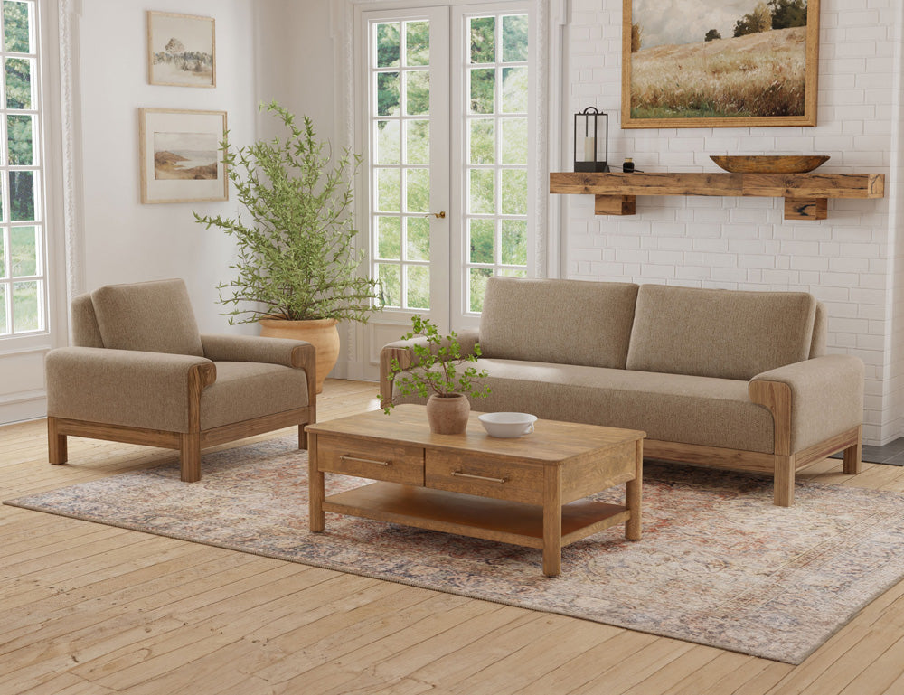 IFD - Sedona - Wooden Frame & Base, Loveseat - IUP966-LOV-152 view 4