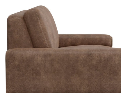 IFD  - Sedona  - Wooden Frame & Base, Sofa  - Brown  - IUP966-SOF-214 view 7