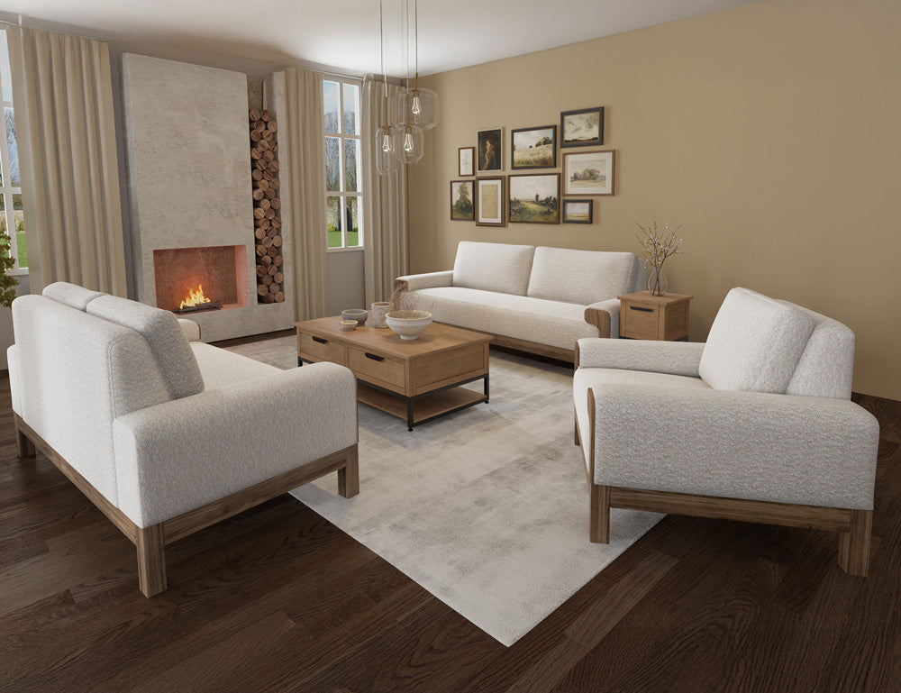 IFD - Sedona - Wooden Frame & Base, Sofa - IUP966-SOF-101 view 4