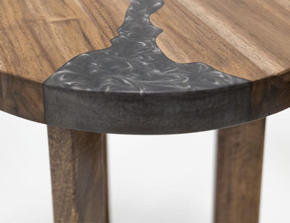 IFD - Silver - Chairside Table in Brown - IFD6471CST view 6