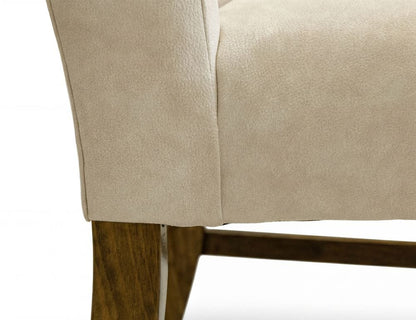 IFD - Silver - Poly Suede Upholstered Chair in Ivory (Set of 2) - IFD6471CHU view 6