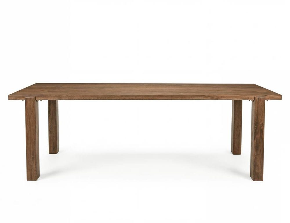 IFD - Silver - Rectangular Dining Table in Brown - IFD6471DINTBL view 2