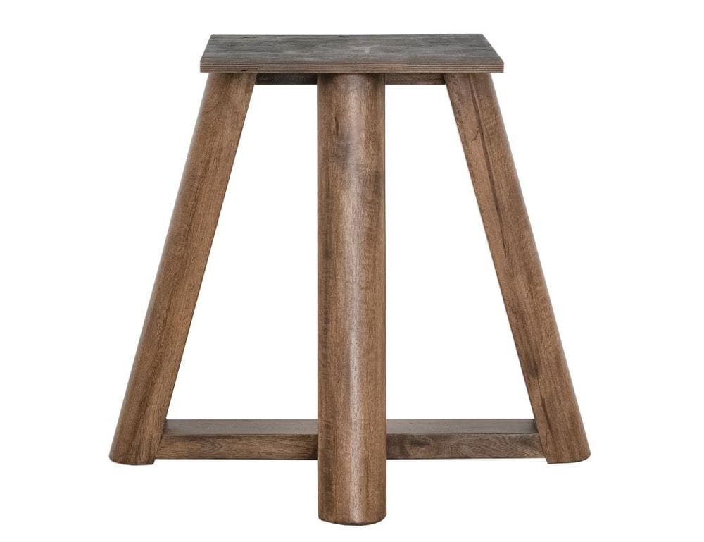 IFD - Silver - Round Dining Table in Brown - IFD6472DINTBLRD view 3