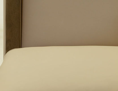 IFD - Silver - Upholstered Chair (100% Leather) in Ivory (Set of 2) - IFD6474CHU view 6