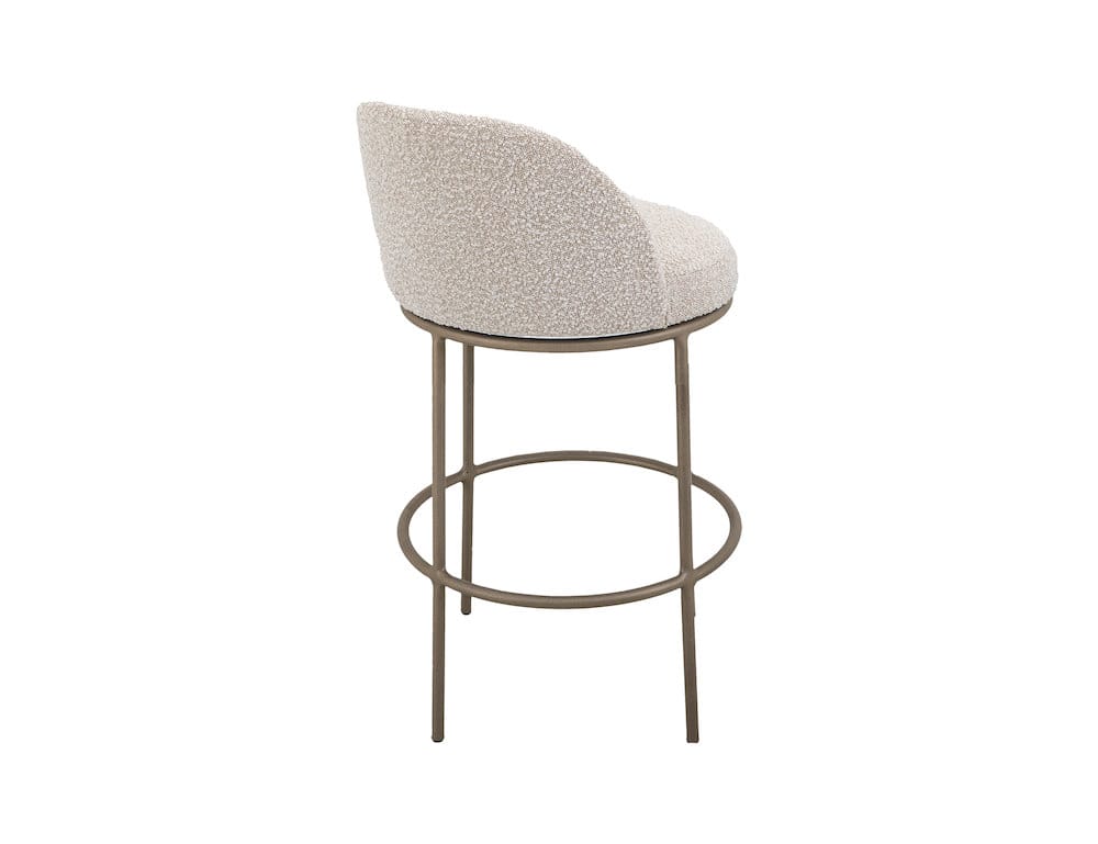 IFD  - Snow  - Barstool 24"  - Beige  - IUP807-BST24-101 view 3