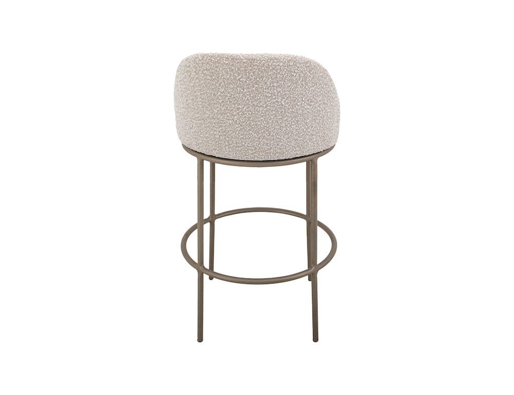 IFD  - Snow  - Barstool 24"  - Beige  - IUP807-BST24-101 view 4