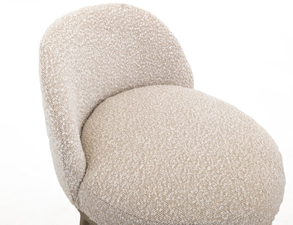 IFD  - Snow  - Barstool 24"  - Beige  - IUP807-BST24-101 view 5