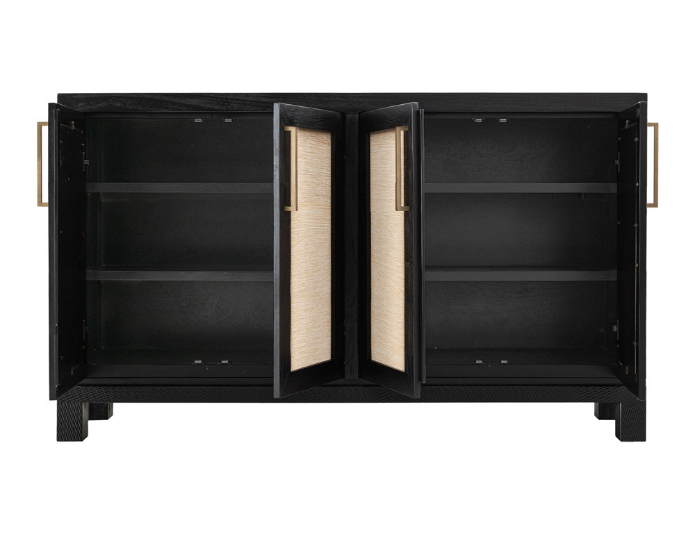 IFD - Solara - 4 Door, Console in Tricorn Black - IFD3541CNSBK view 4