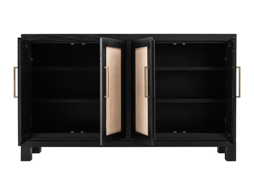 IFD - Solara - 4 Door, Console in Tricorn Black - IFD3541CNSBK veiw 4
