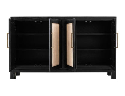 IFD - Solara - 4 Door, Console in Tricorn Black - IFD3541CNSBK veiw 4