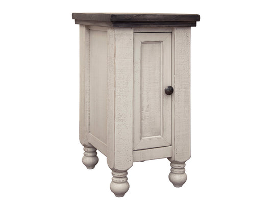 IFD - Stone 1 Door Chairside Table - IFD4691CST view 1