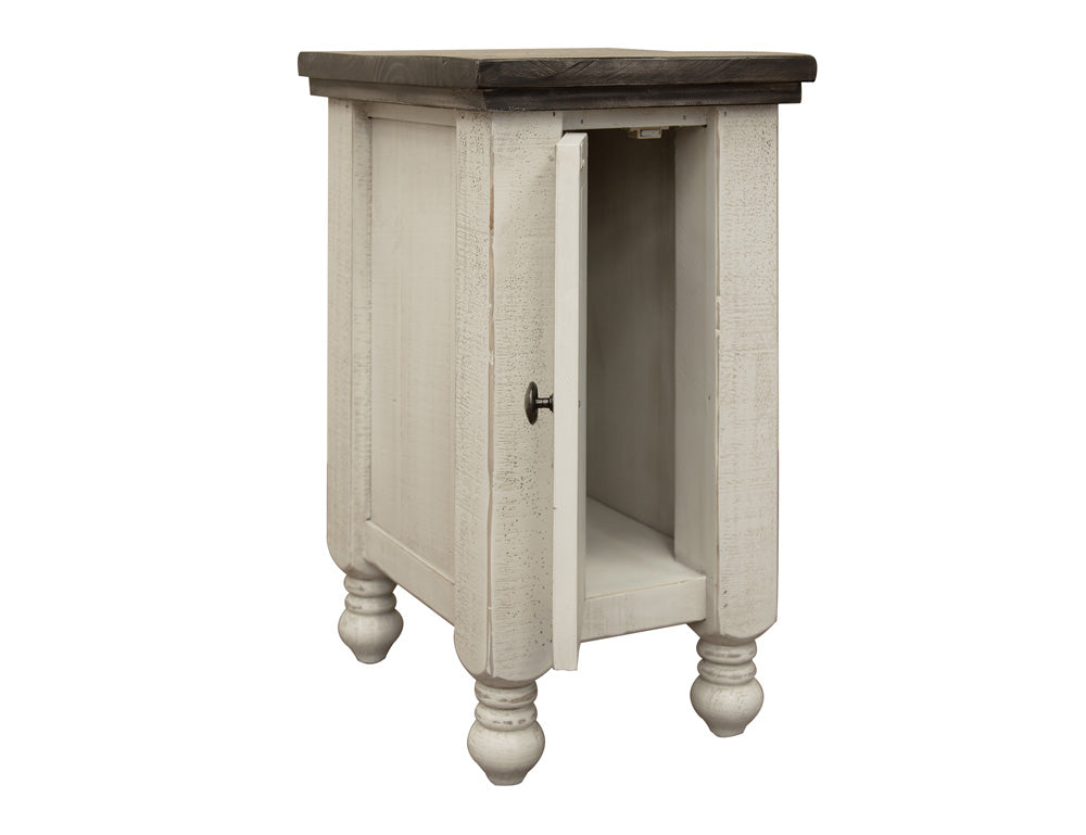 IFD - Stone 1 Door Chairside Table - IFD4691CST view 2