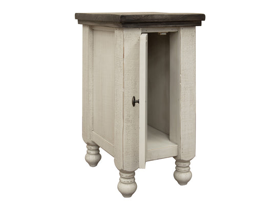 IFD - Stone 1 Door Chairside Table - IFD4691CST view 2