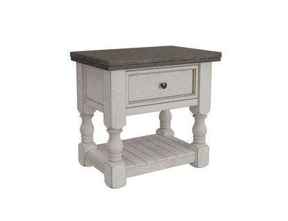 IFD - Stone 1 Drawer Nightstand - IFD4690NTS view 1
